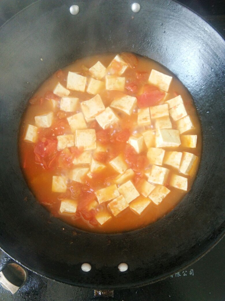 番茄豆腐