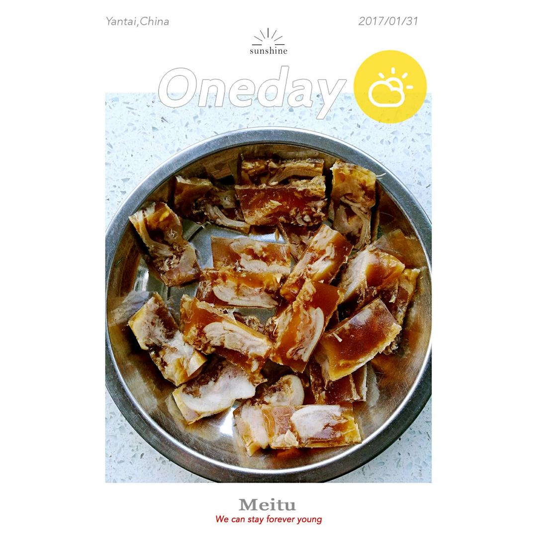 堂妈教你做年夜饭必吃———猪蹄冻