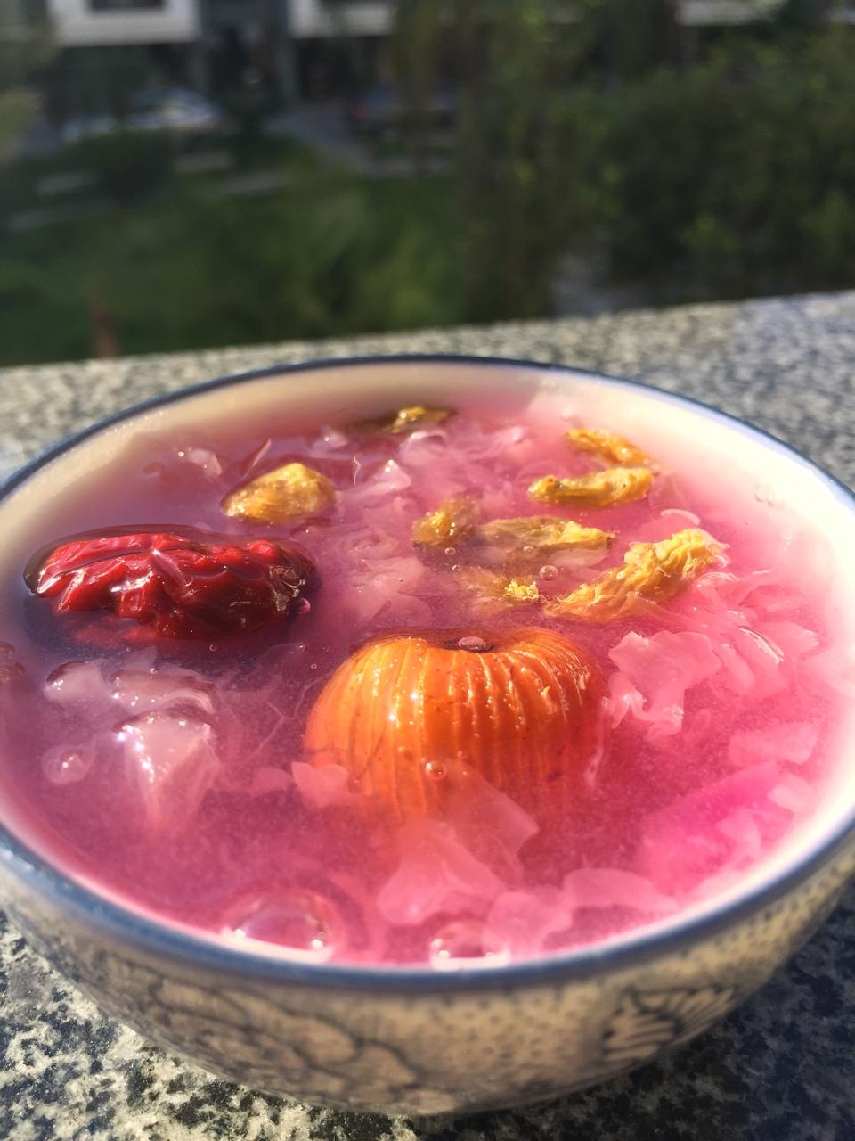 紫薯银耳汤