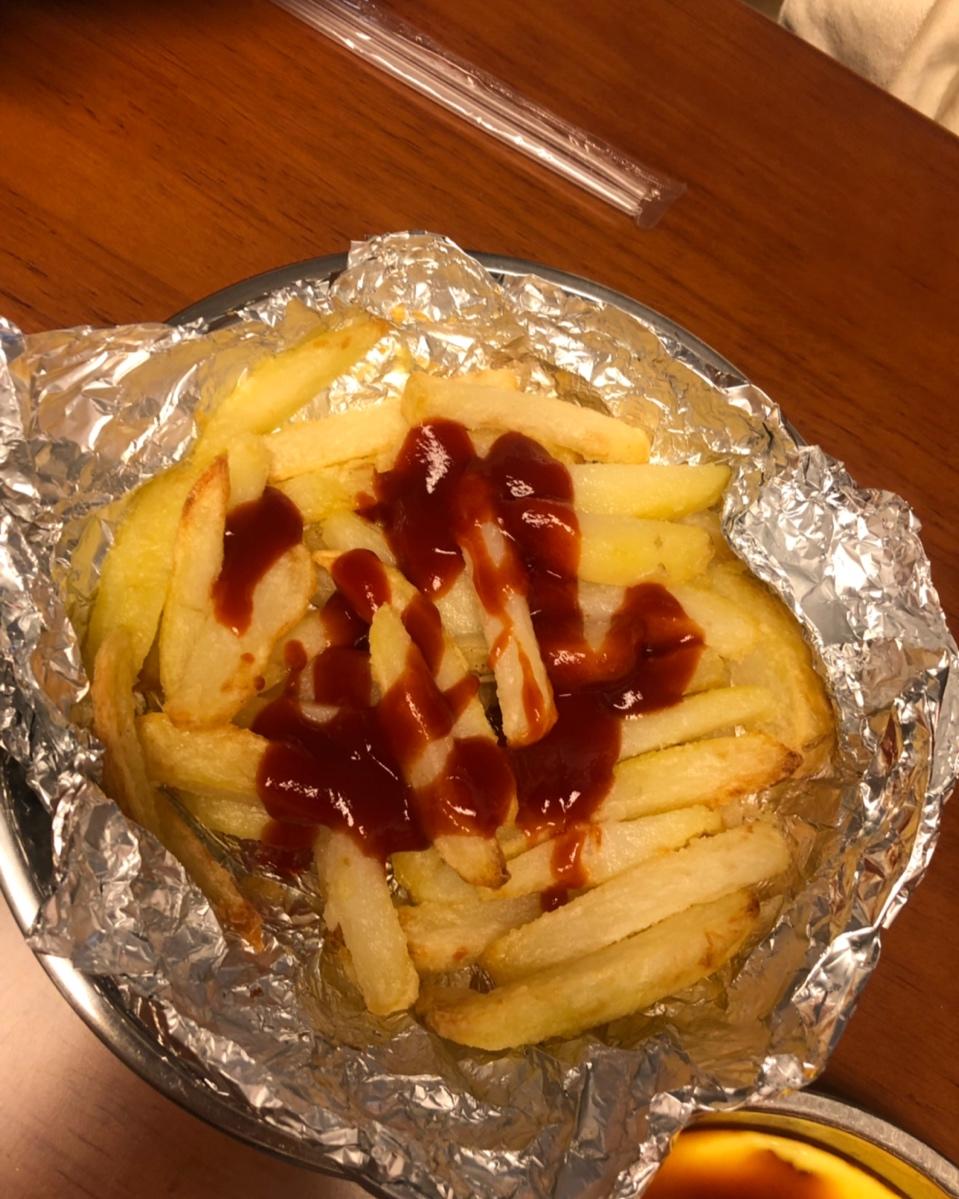失败无数次终于成功了的炸薯条（空气炸锅）