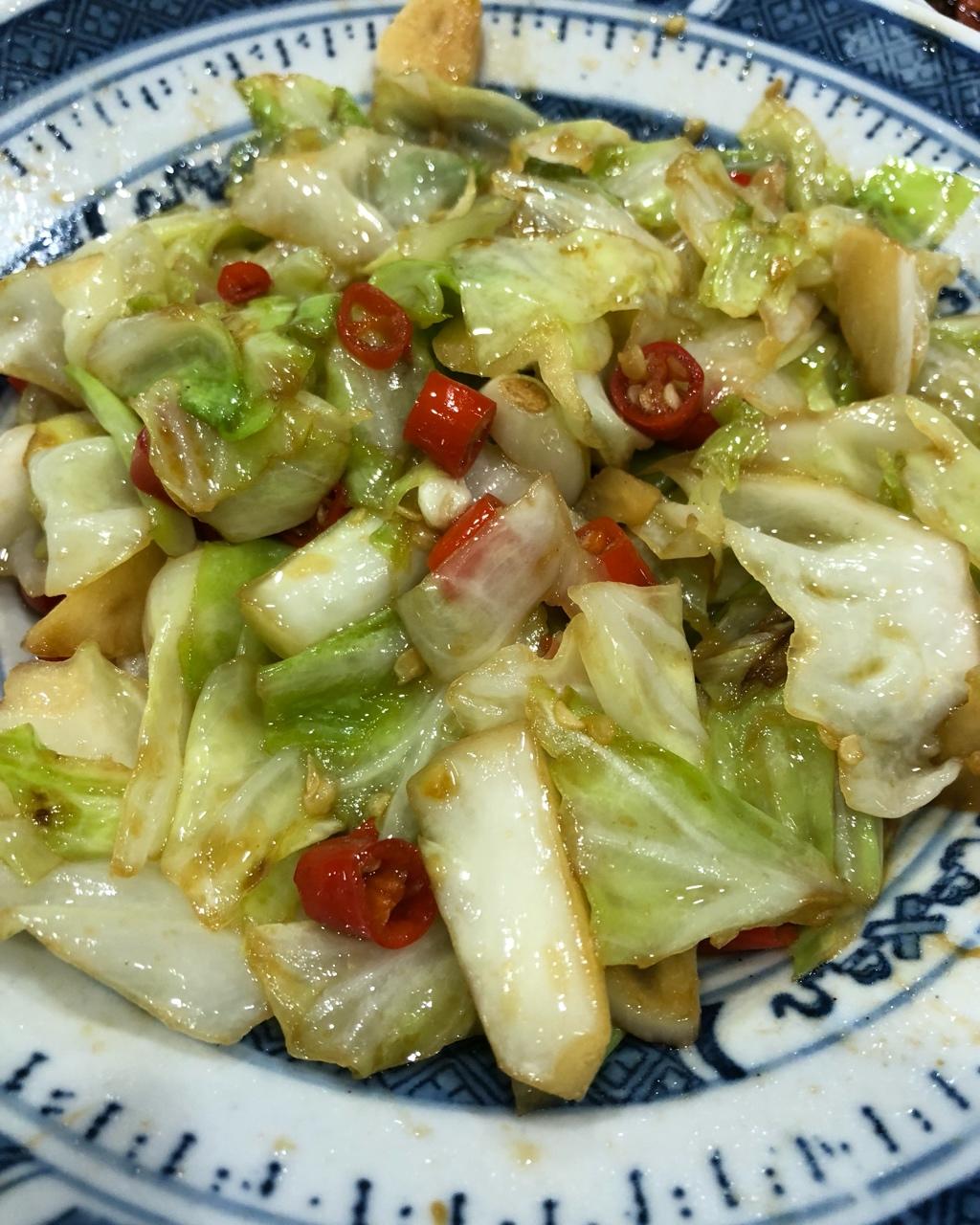 干锅手撕包菜