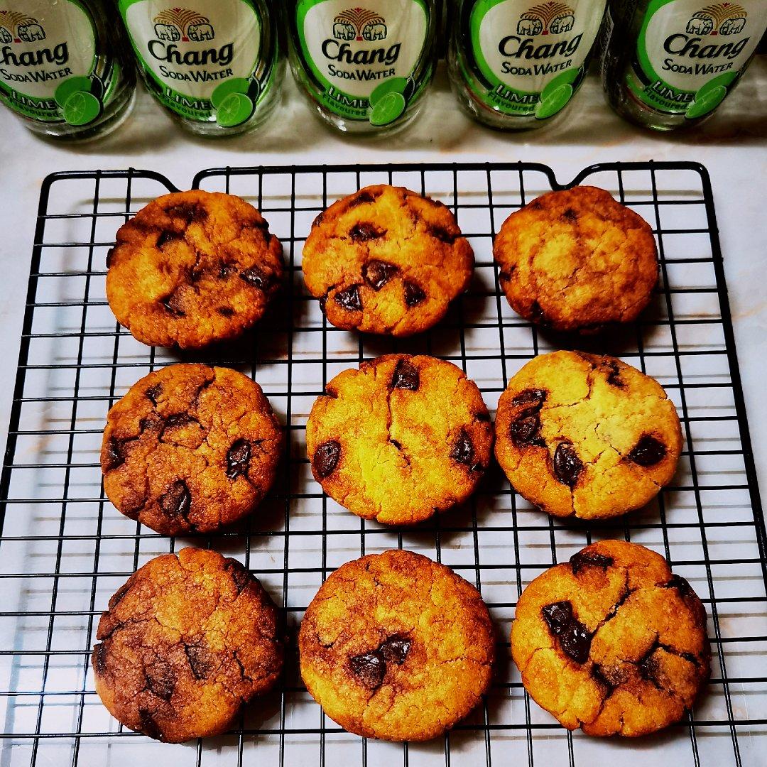 超好吃的巧克力低碳生酮曲奇饼干🍪