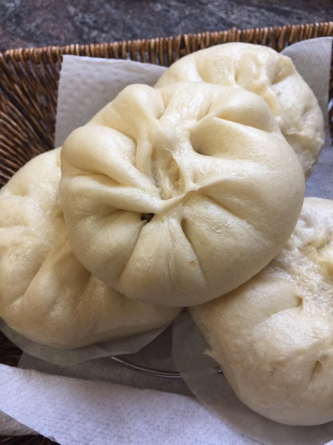 香菇豆干素包子的做法