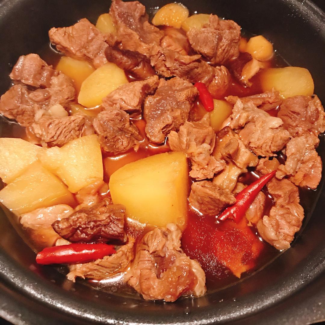 番茄土豆炖牛腩