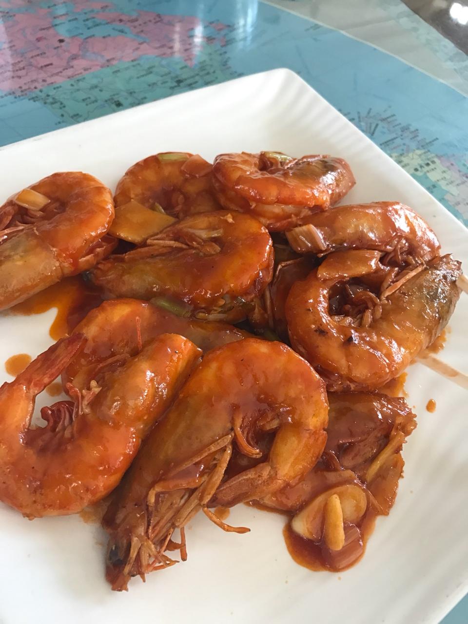 油焖大虾
