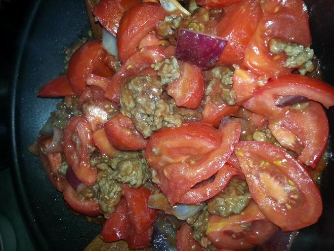 營養豐富蕃茄碎牛餐的做法