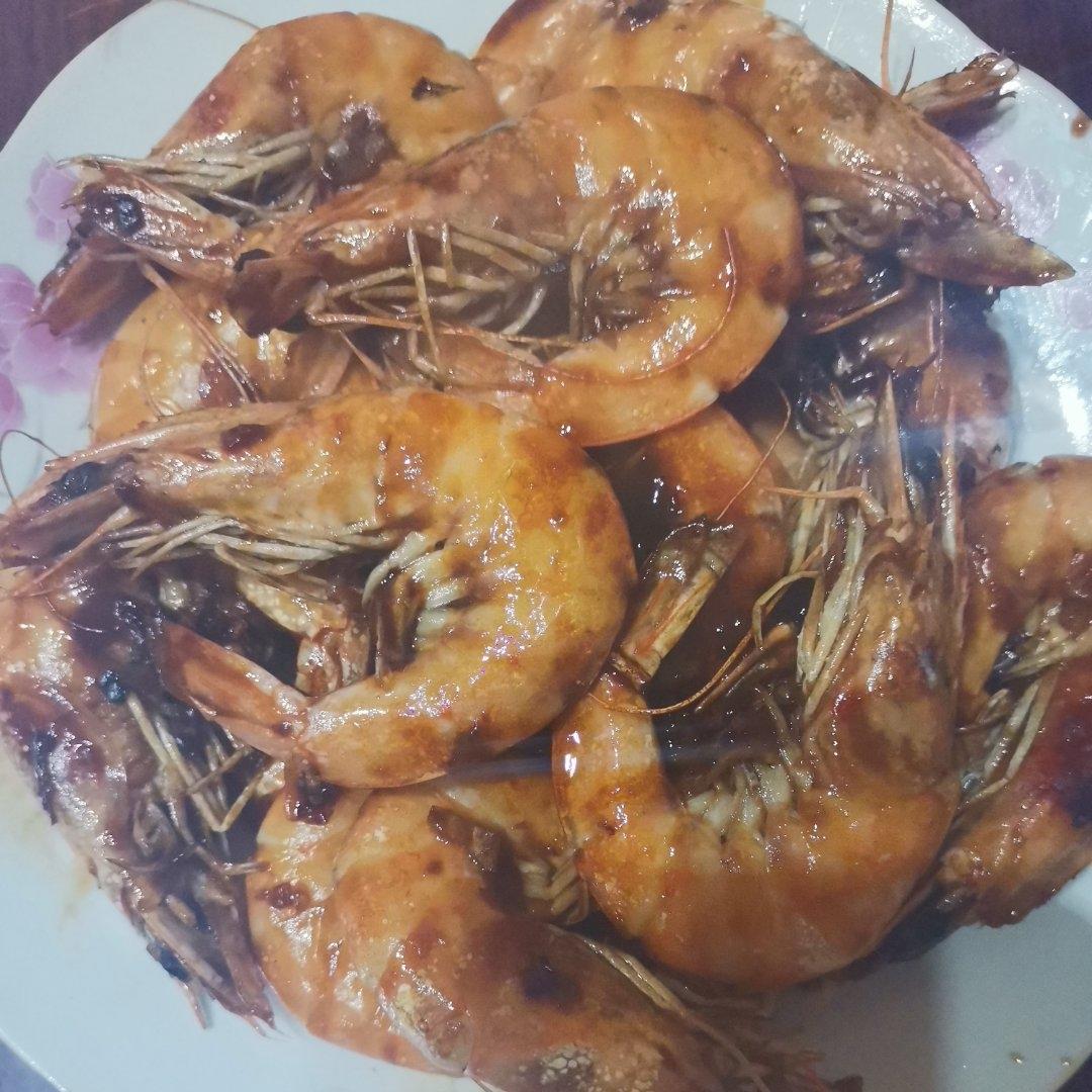 家庭版油焖大虾