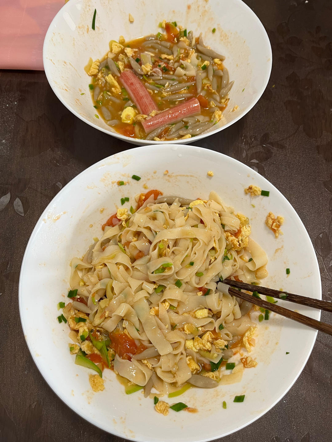 西红柿鸡蛋鸡蛋打卤面