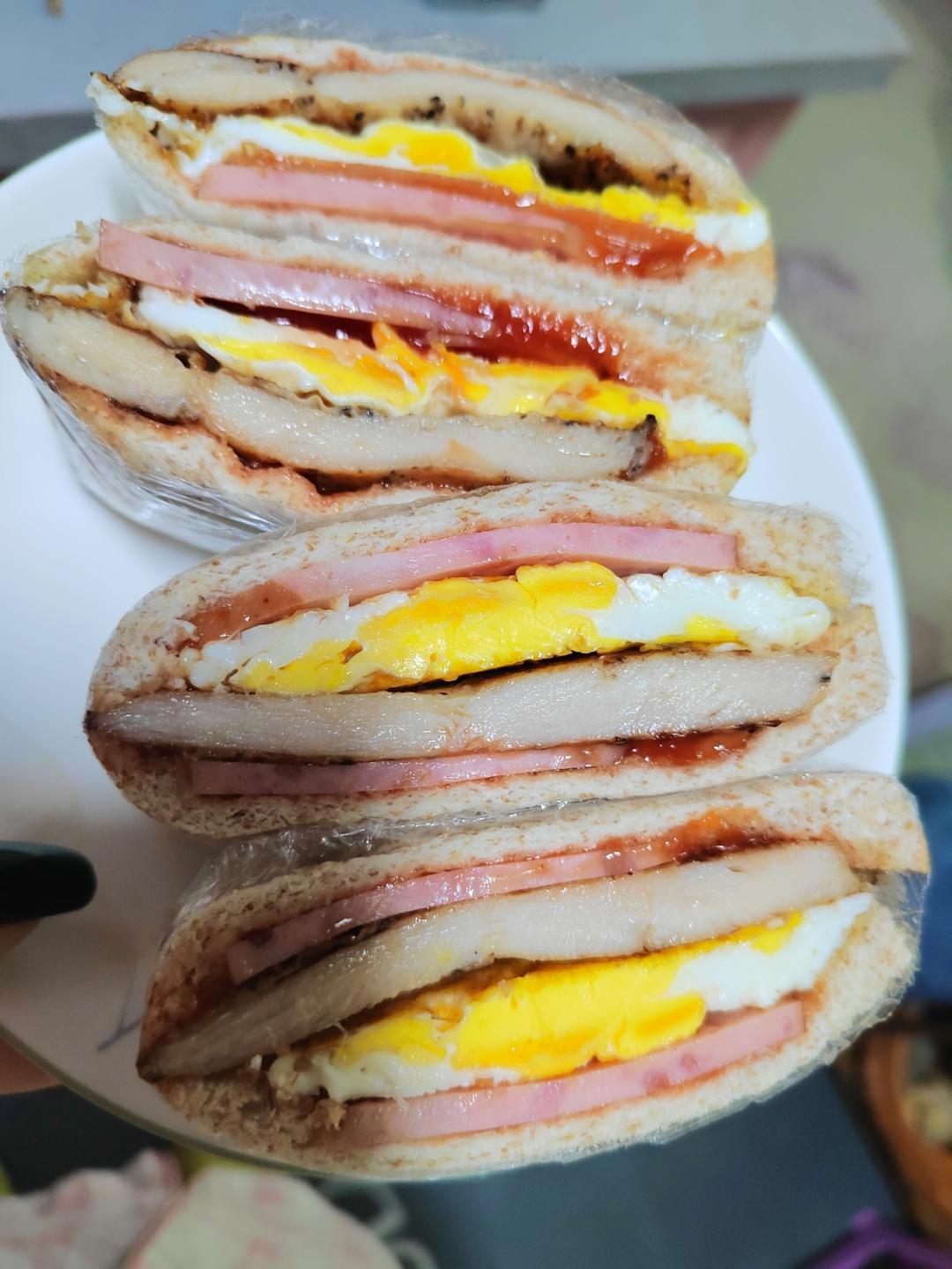 超简单早午餐三明治