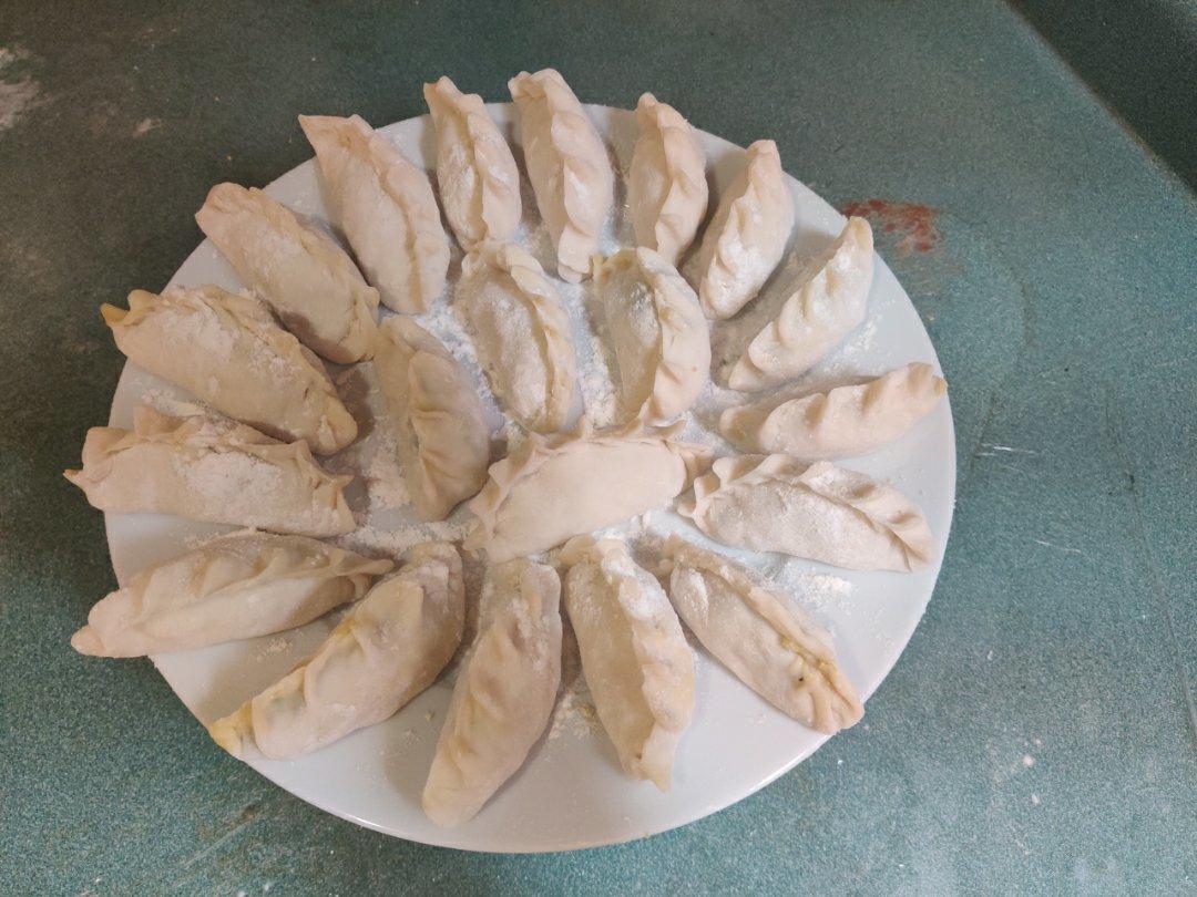 经典的韭菜鸡蛋馅儿饺子 怎么吃都不会腻