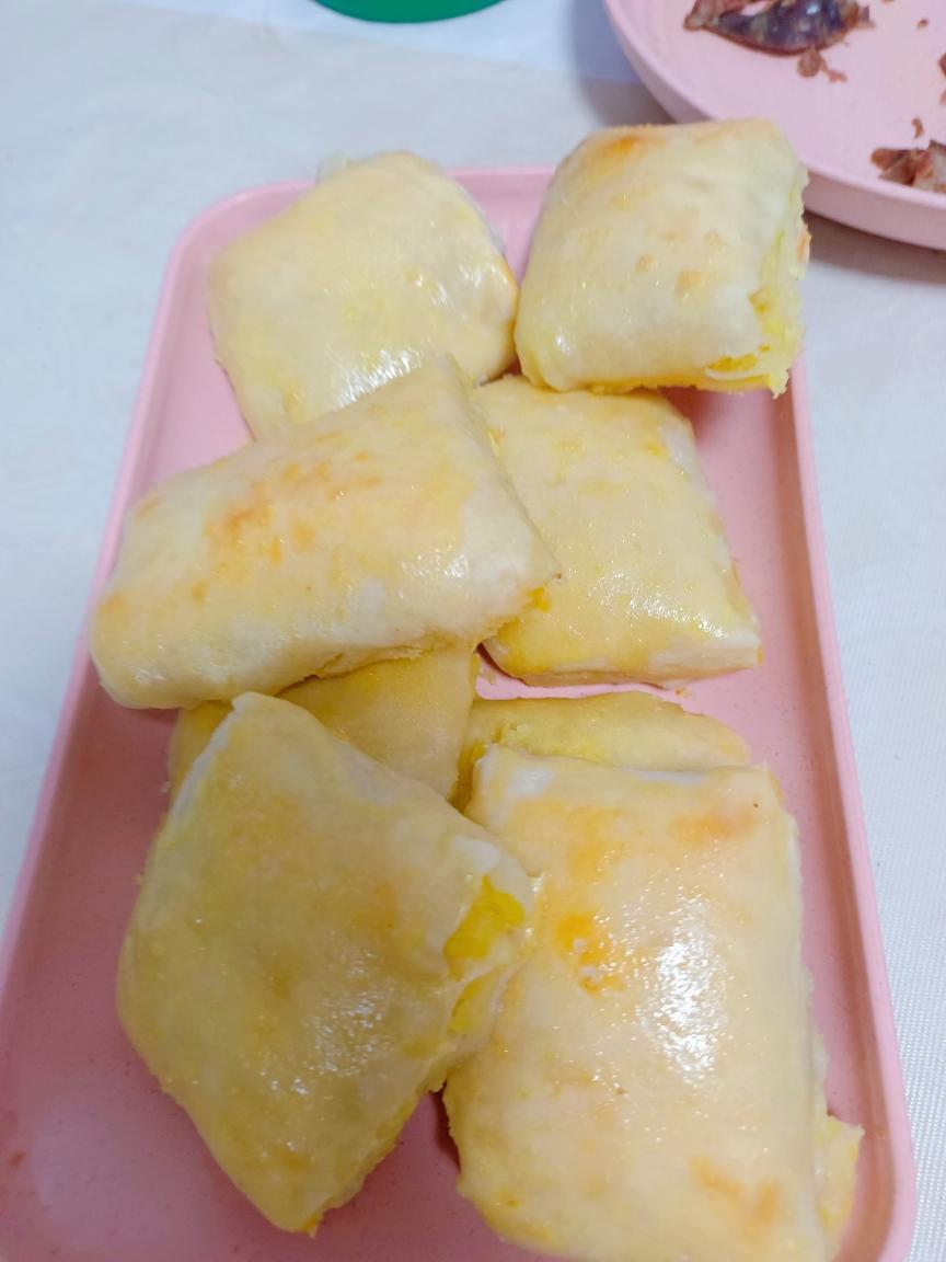 红薯饼‖做起来超简单 真的是爱了的做法