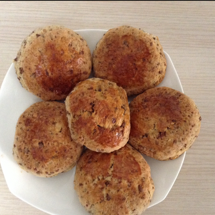 超级好吃的巧克力奶酪司康（Scone）～酵母版