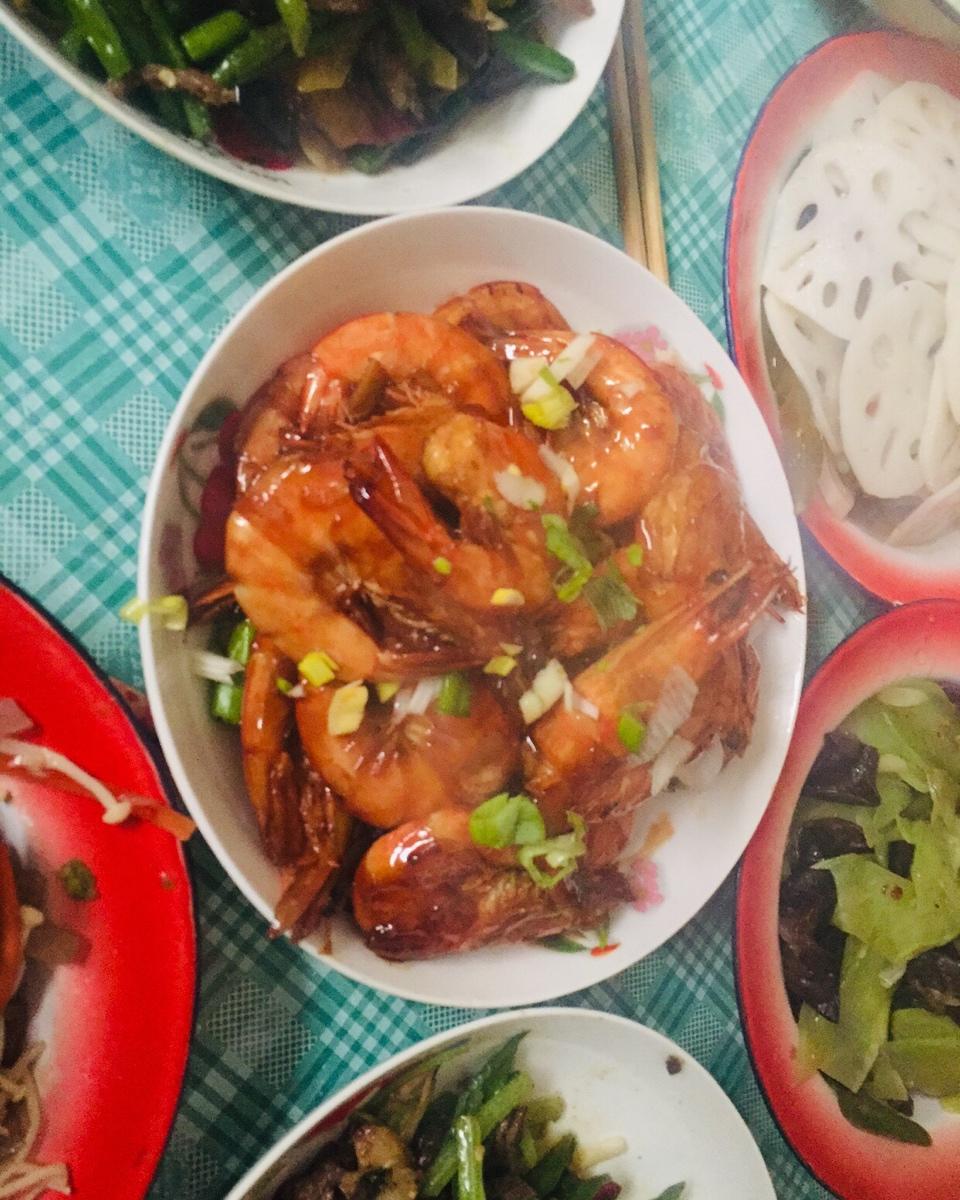 油焖大虾