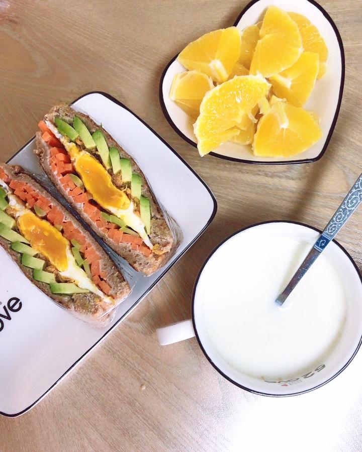 牛油果早餐三明治 Avocado Breakfast Toasted Sandwich