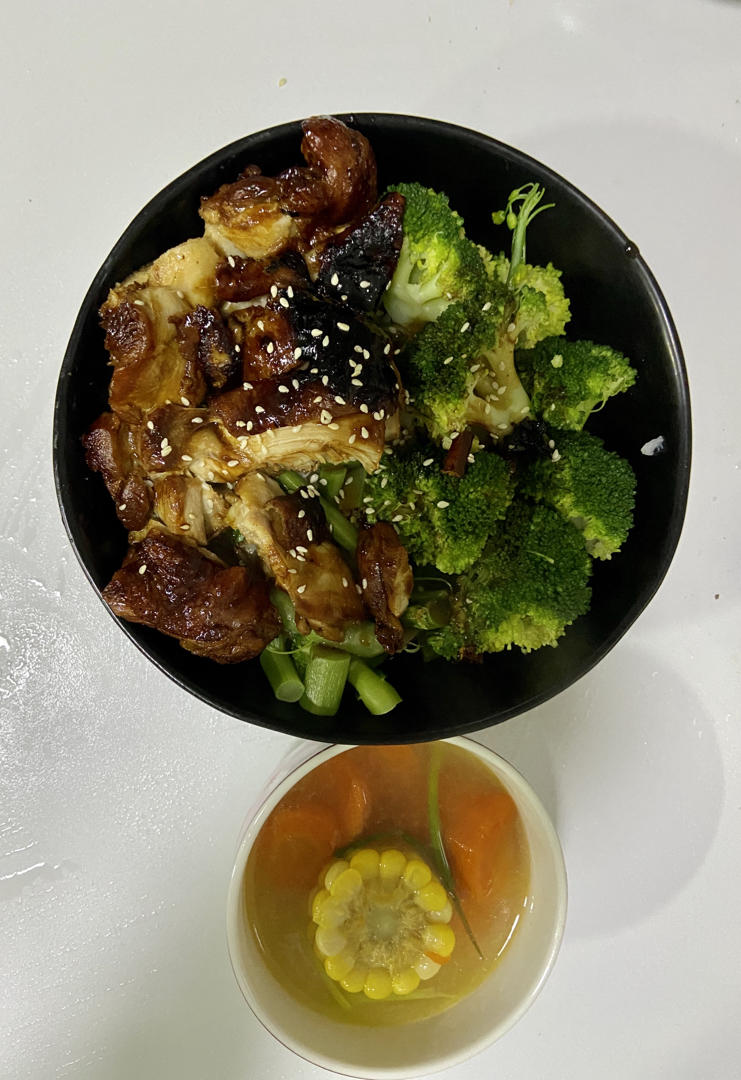 照烧鸡腿饭