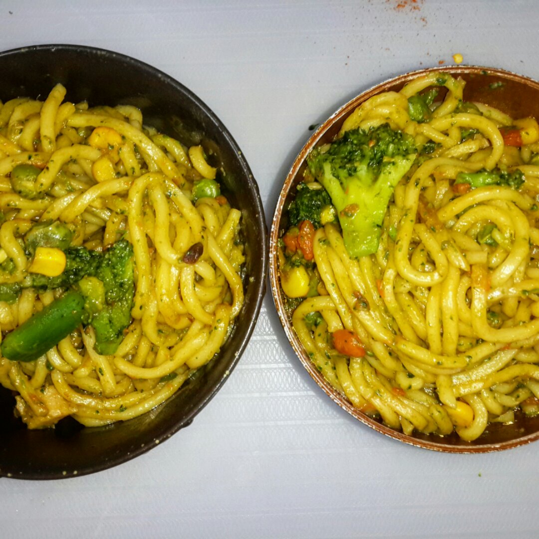 豆角焖面
