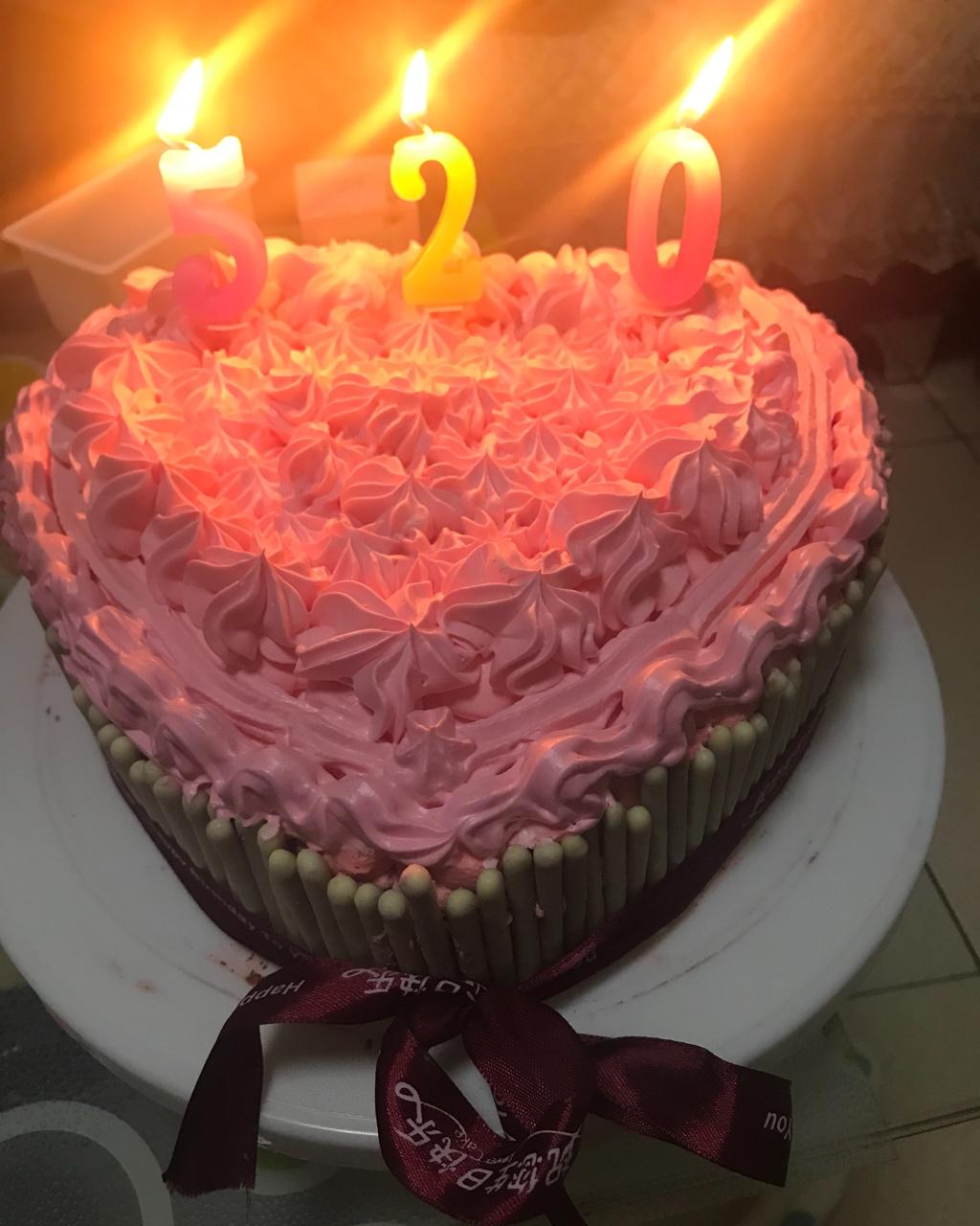 努力爱你你却不懂做的心形红丝绒蛋糕(情人节520表白 新手快速裱花)