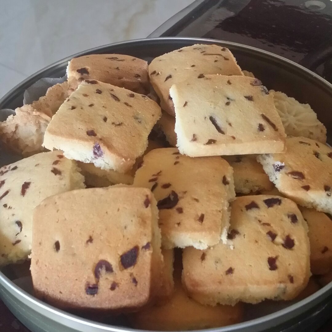 蔓越莓饼干--新手烘焙0压力 #皮黑森林#