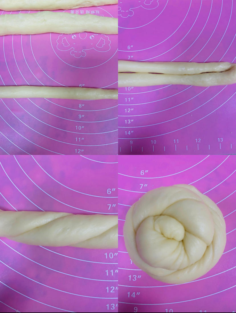 玉米油老面包的做法 步骤8