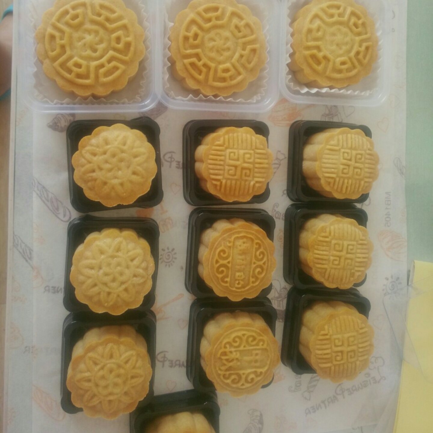 金沙奶黄月饼
