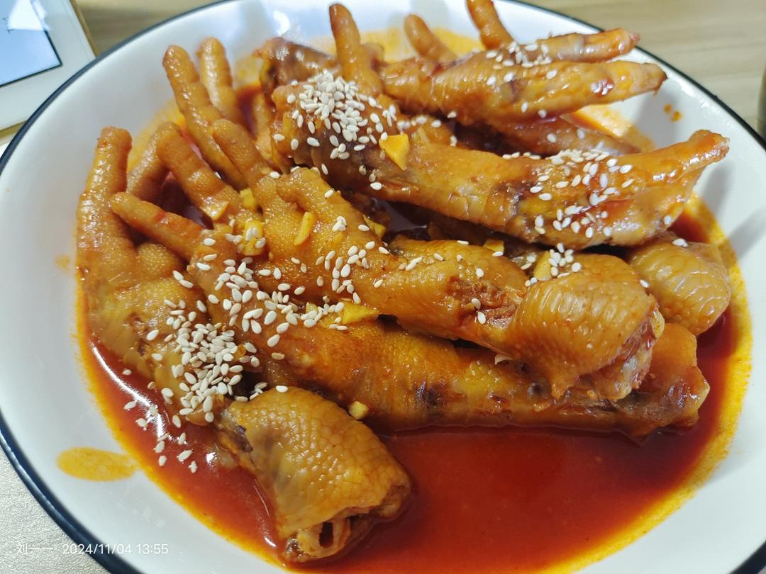 韩式辣酱鸡爪