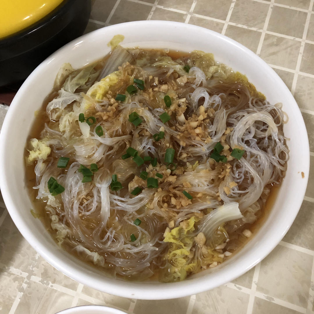 蒜蓉粉丝蒸娃娃菜
