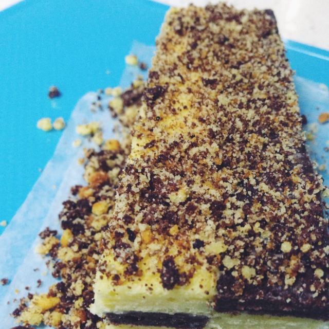 双色棋格奶油蛋糕