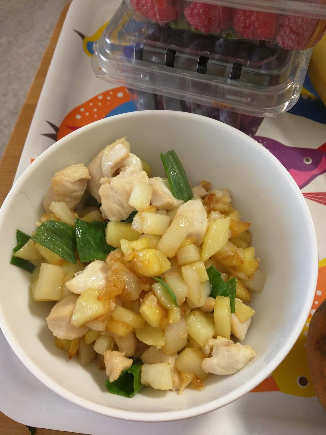 一道怎么做都好吃的干煎土豆鸡丁（红烧，咖喱，椒盐，孜然）