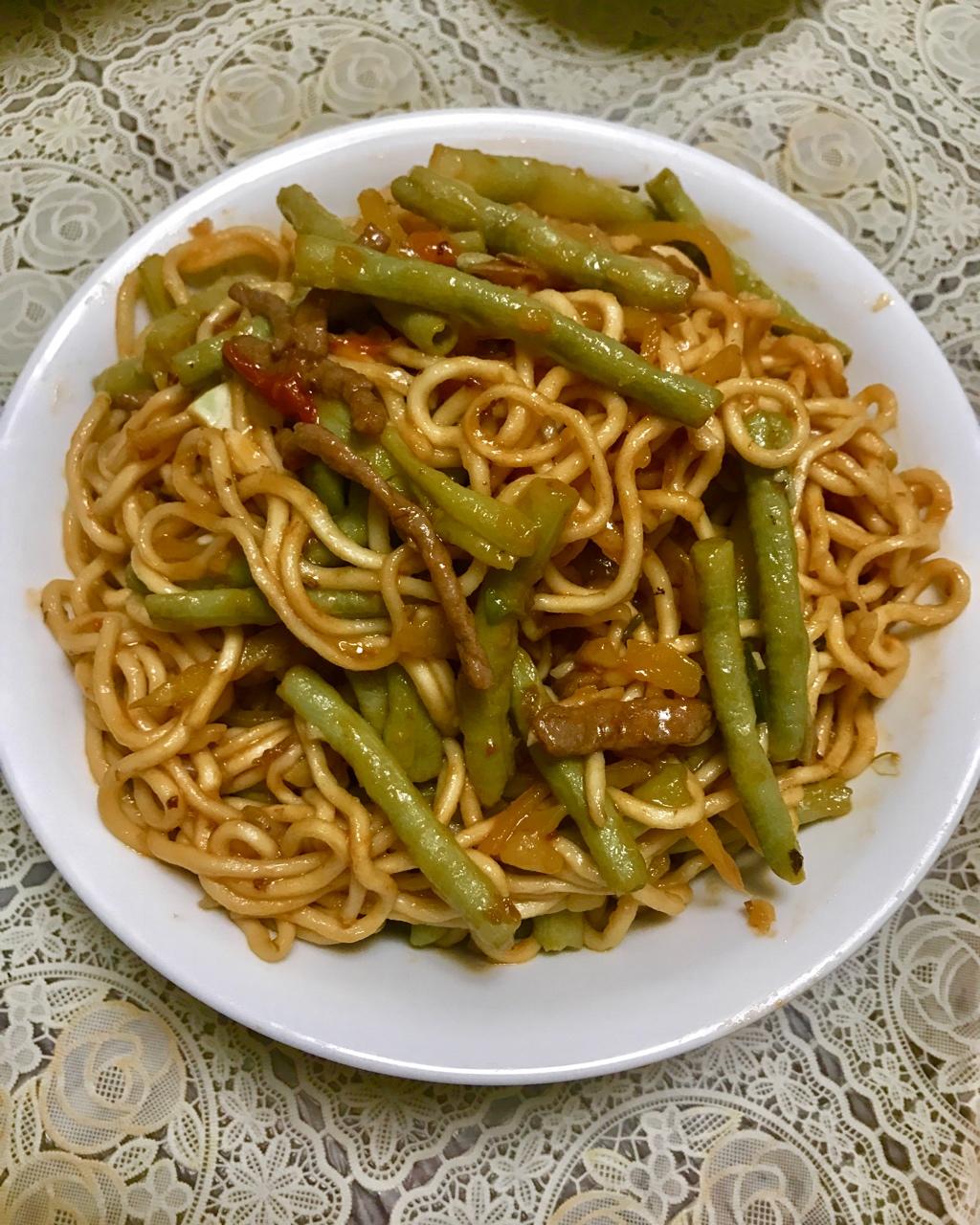 乐一啊做的山西焖面