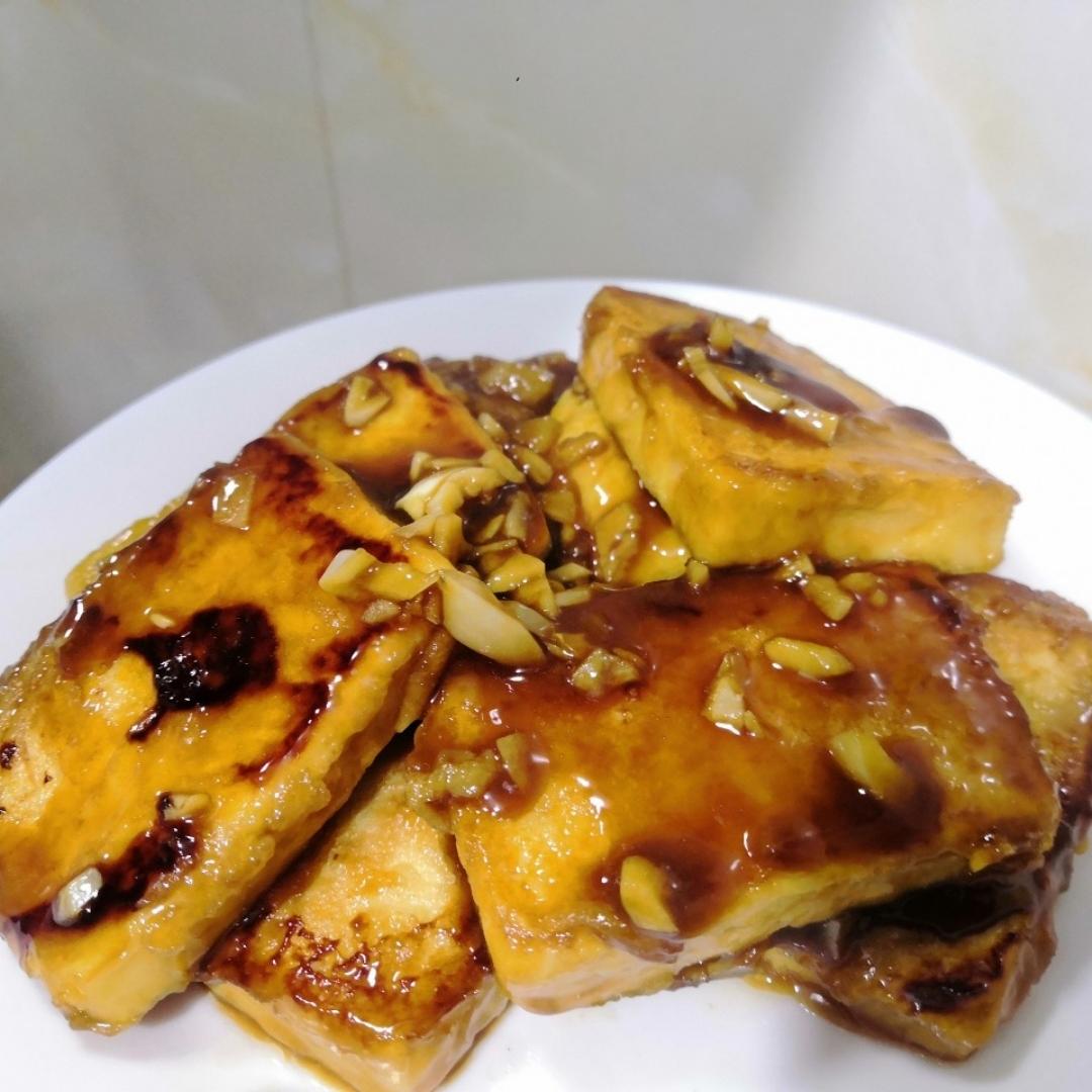 无敌好吃的香煎豆腐