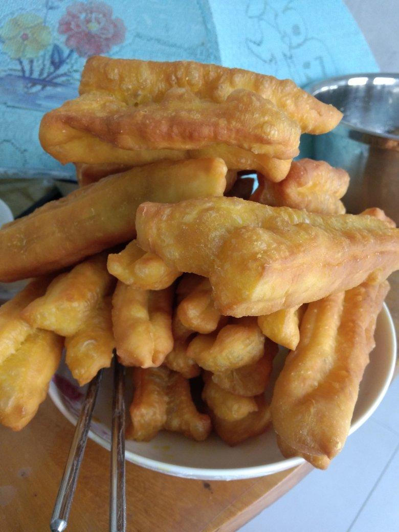 自制油条