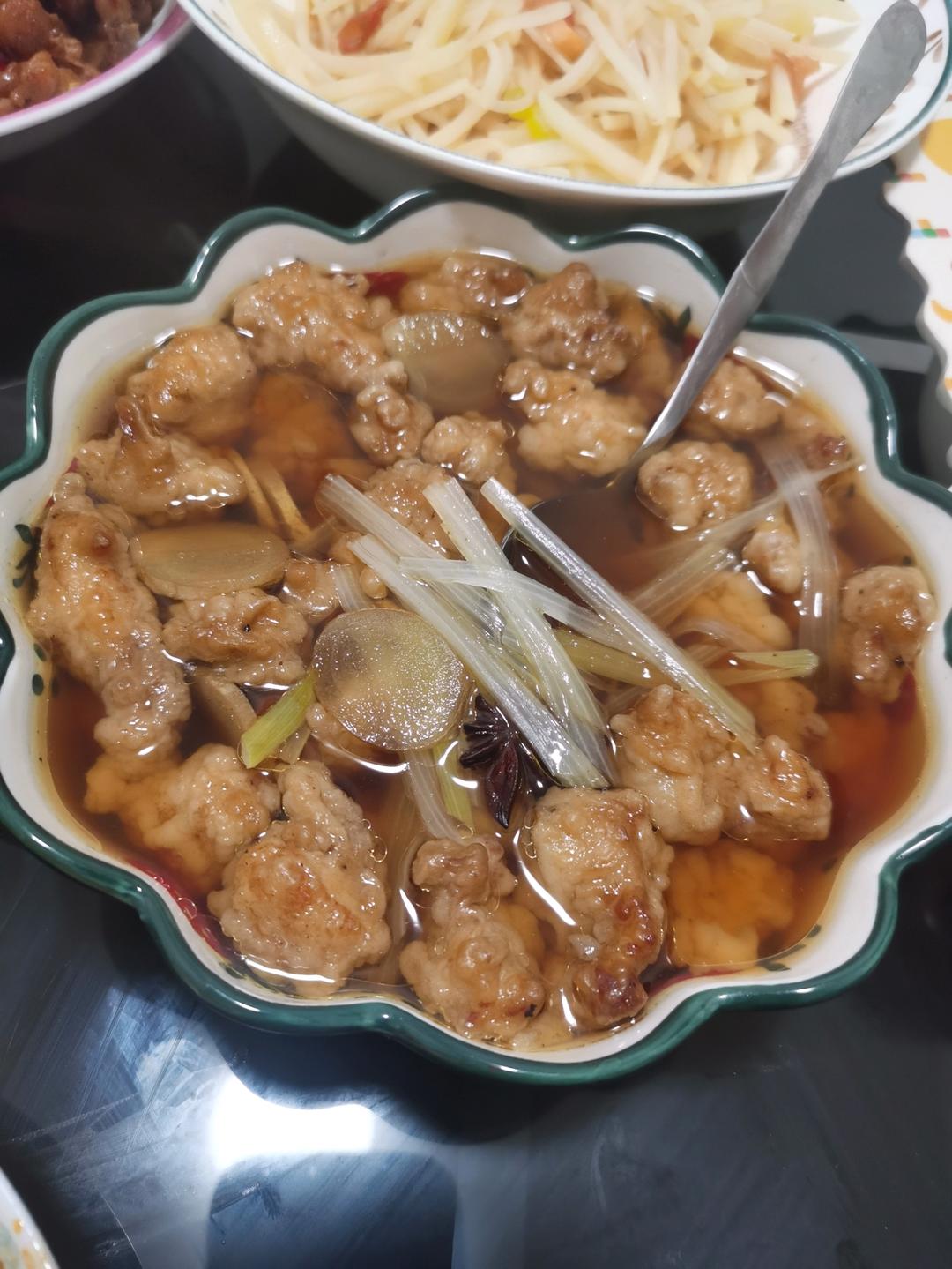 蒸碗小酥肉