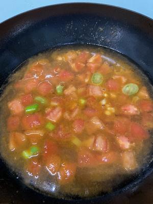西红柿疙瘩汤-疙瘩易做法的做法 步骤4