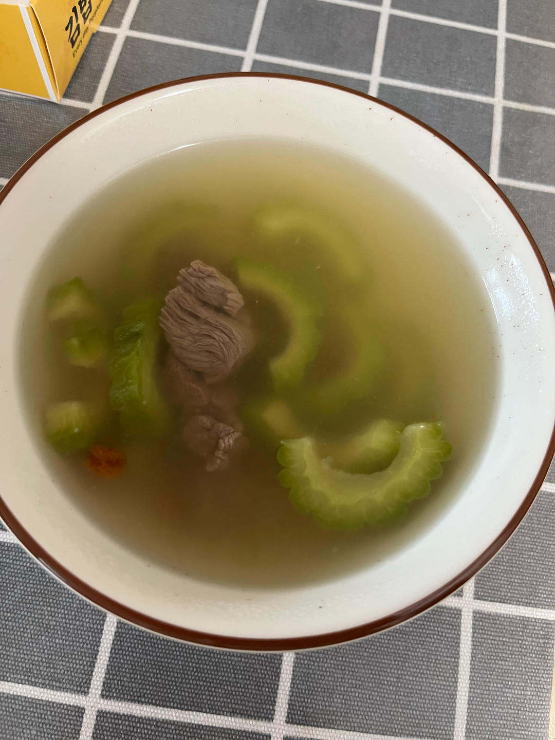 清爽苦瓜汤