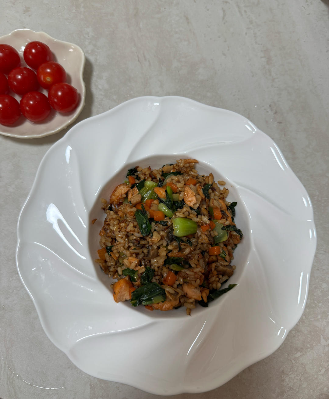 三文鱼炒饭（2.0版） | 健康·三餐