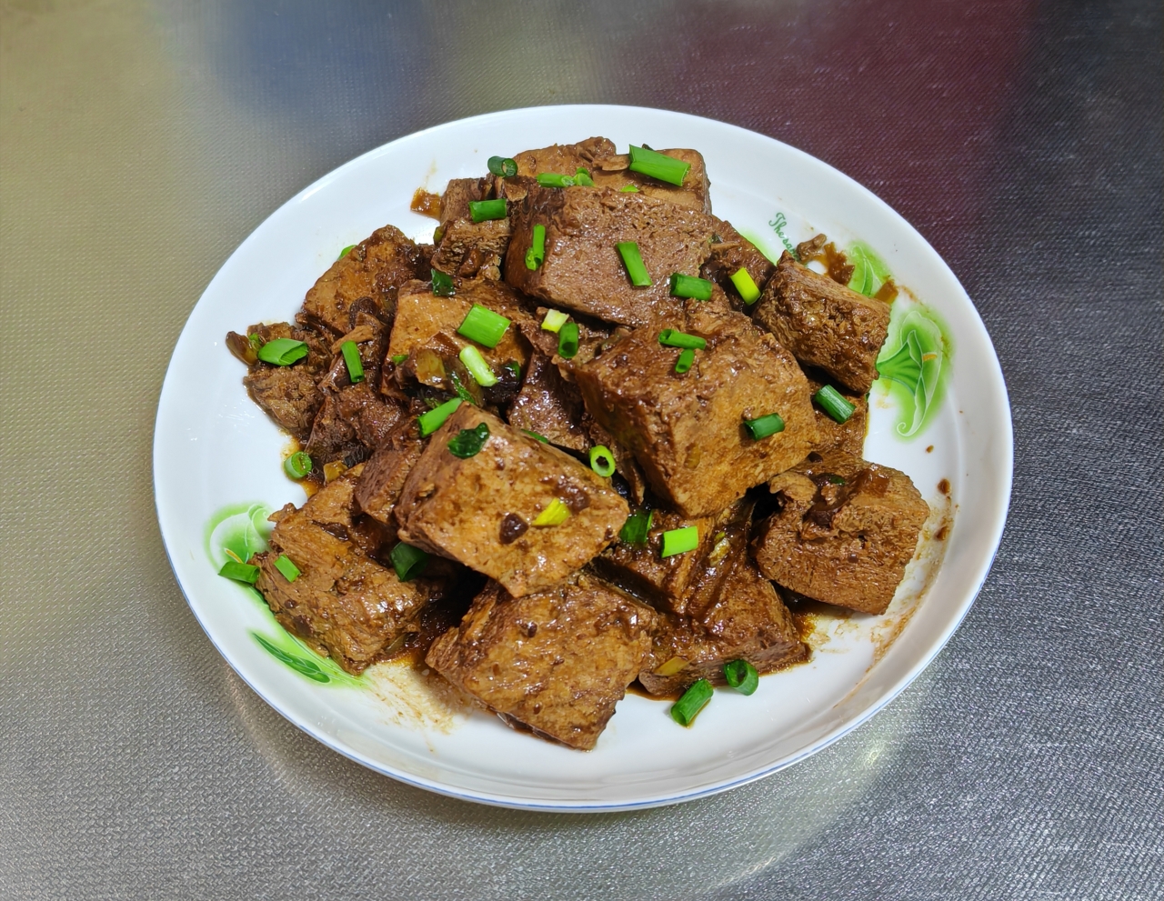 酱烧冻豆腐（含超简单自制冻豆腐法）的做法