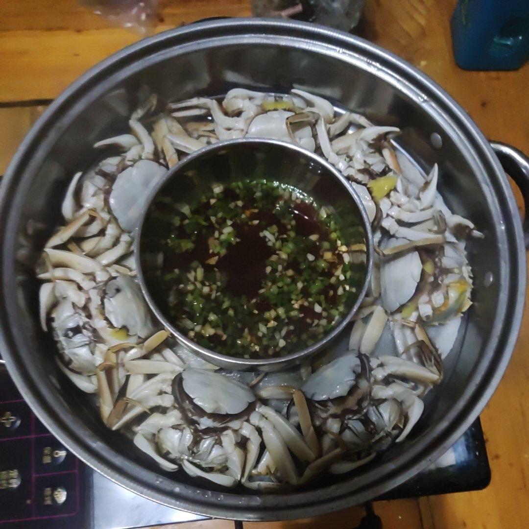 清蒸大闸蟹