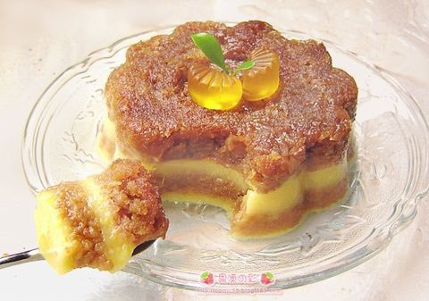 芒果布丁蛋糕的做法