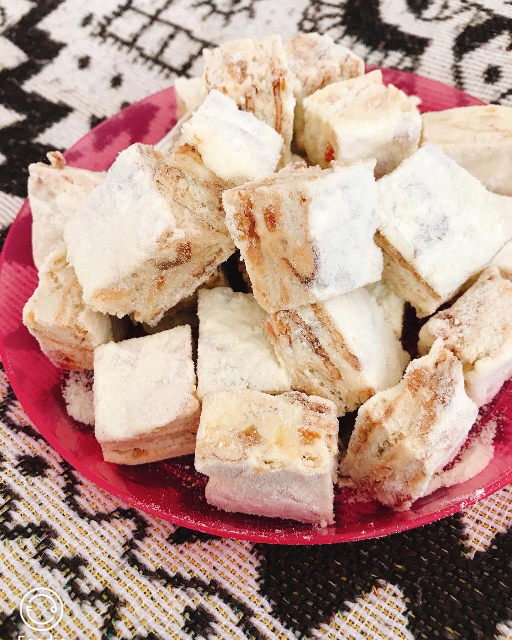 风靡吃货圈的雪花酥