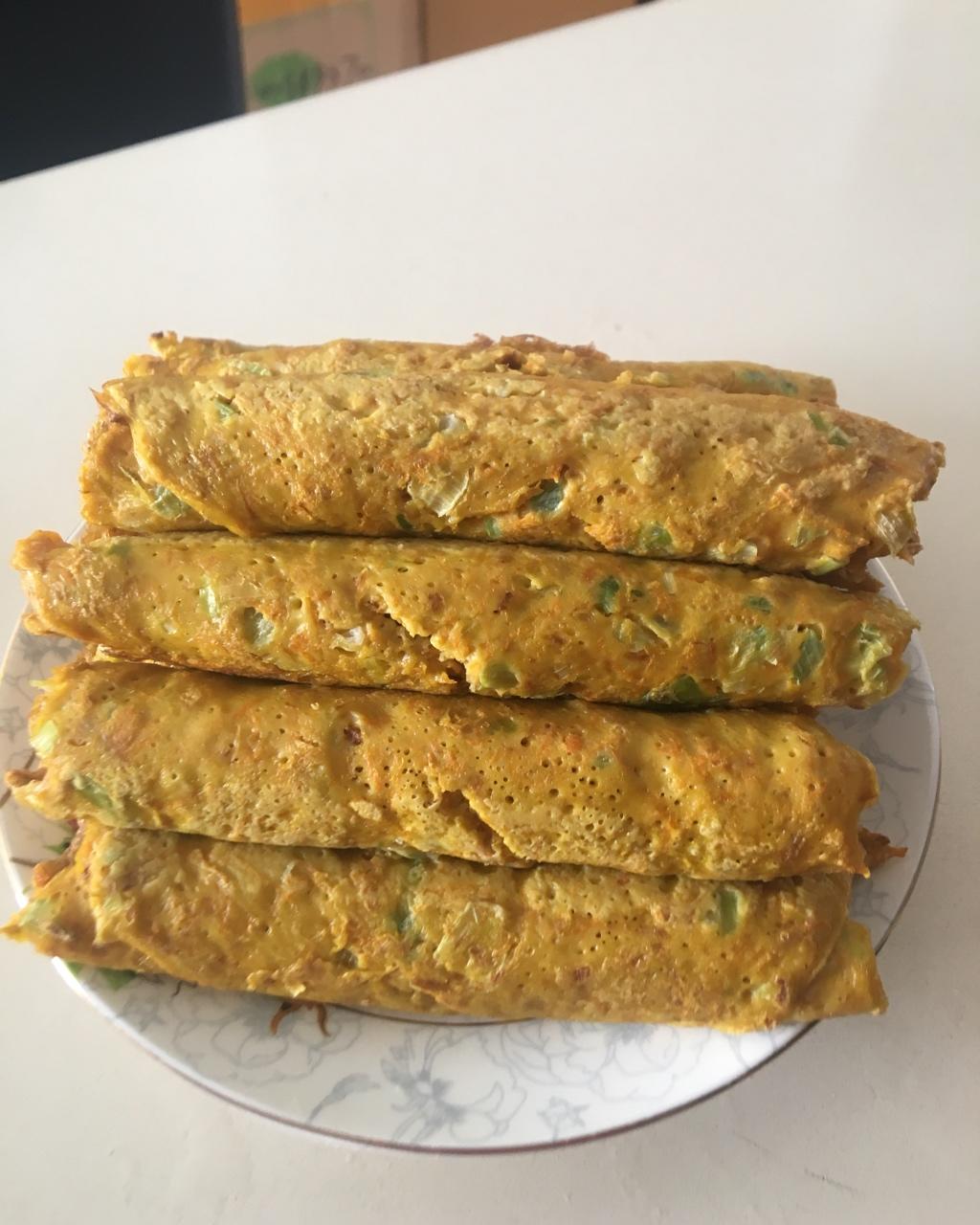 胡萝卜厚蛋烧