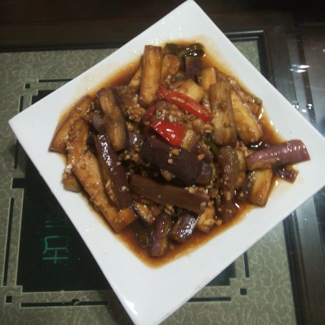 凉拌蒸茄子
