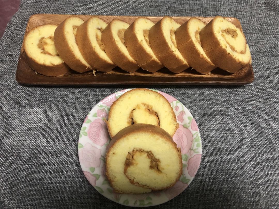 原味蛋糕卷