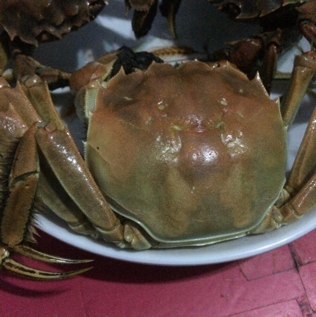 清蒸大闸蟹