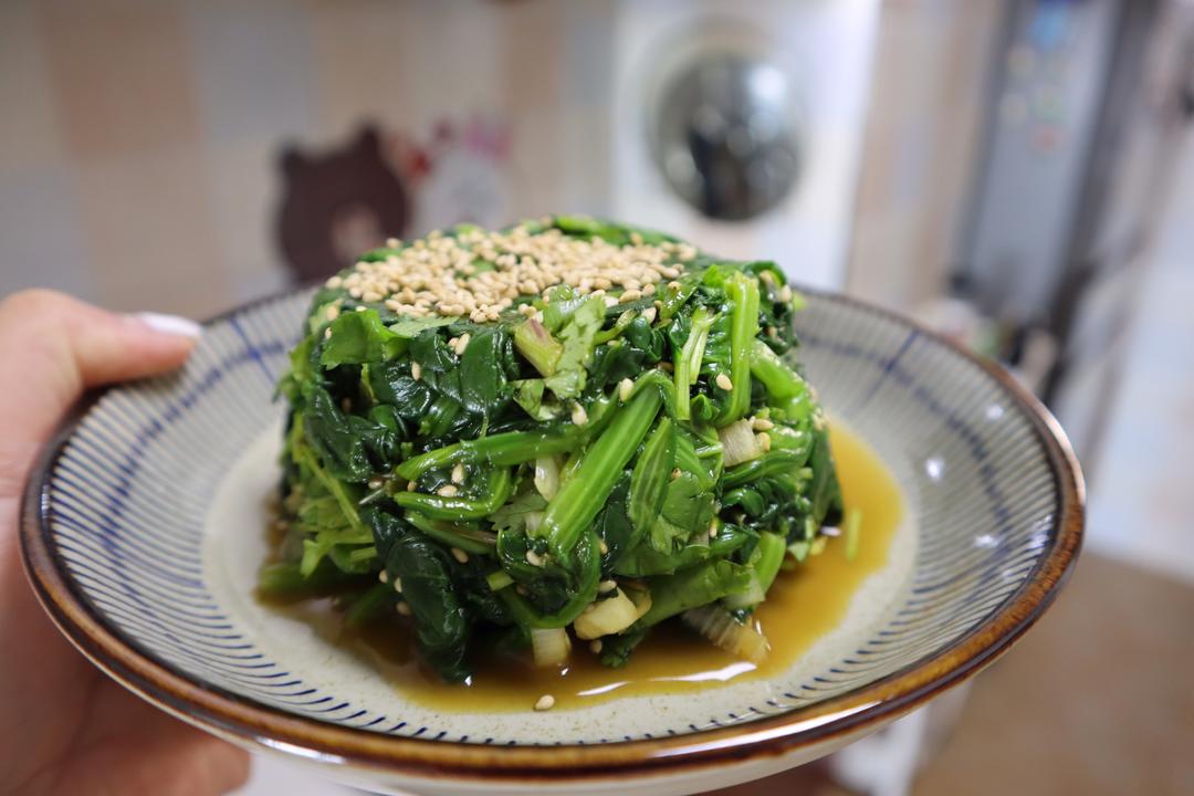 好吃的调菠菜