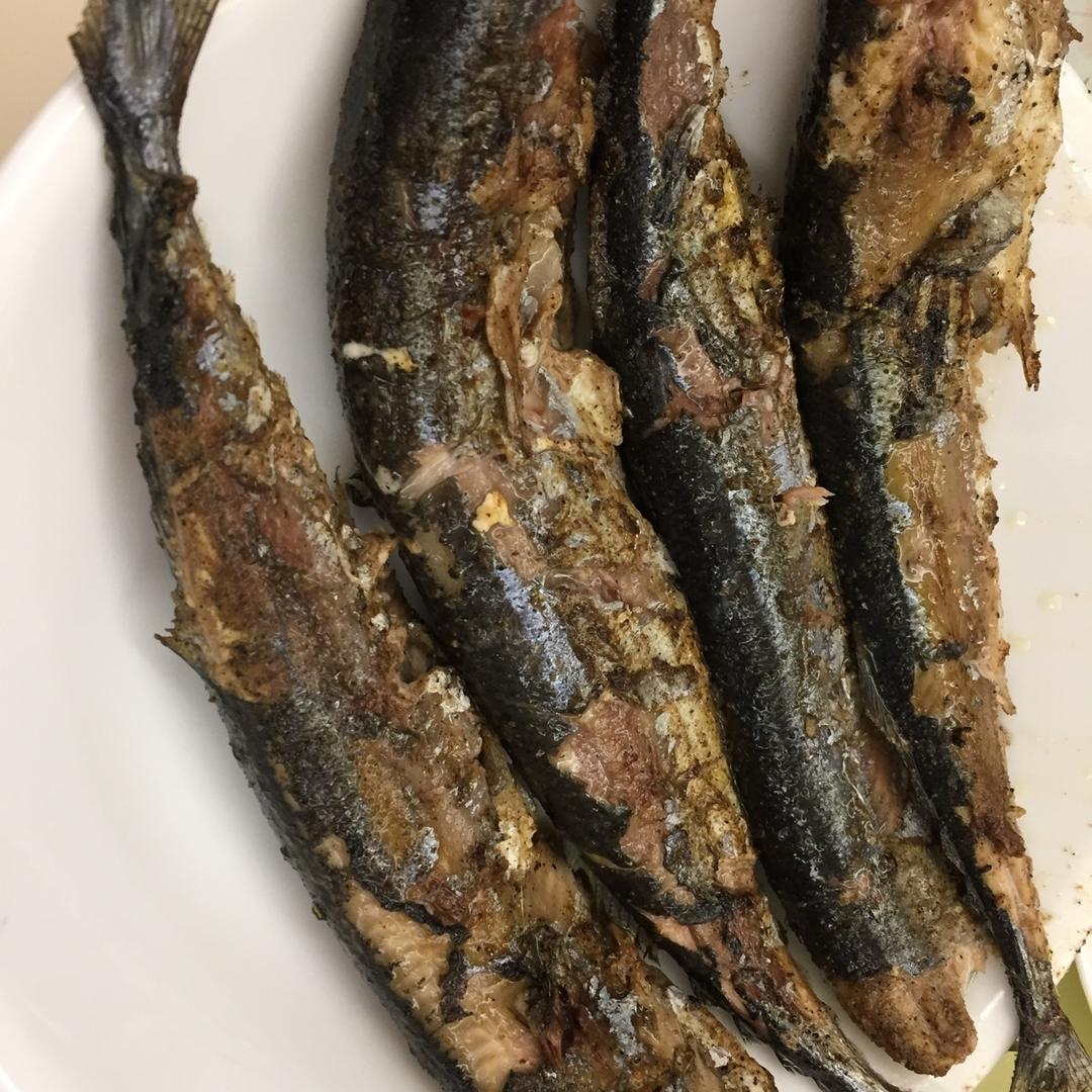 香煎秋刀鱼