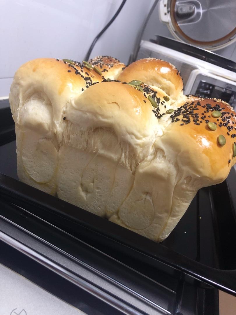 🍞低热量，超级柔软，蓬松，清甜三明治白吐司