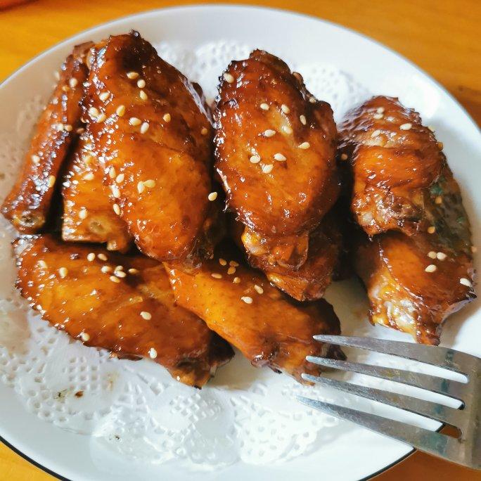 蒜香烤鸡翅｜又香又嫩