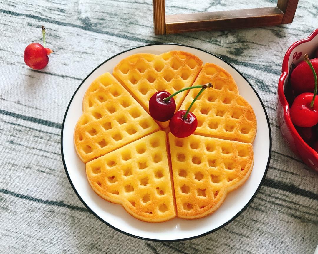 抹茶红豆坚果酸奶华夫饼