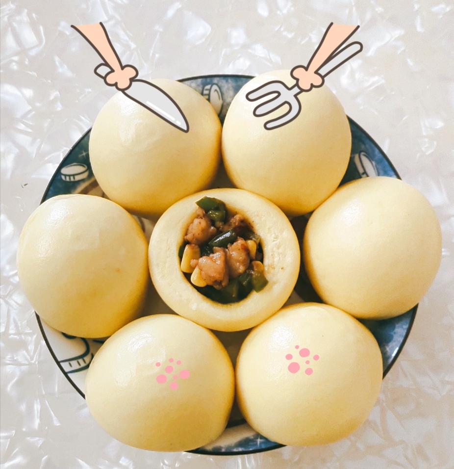 纯奶手撕吐司的做法 步骤1