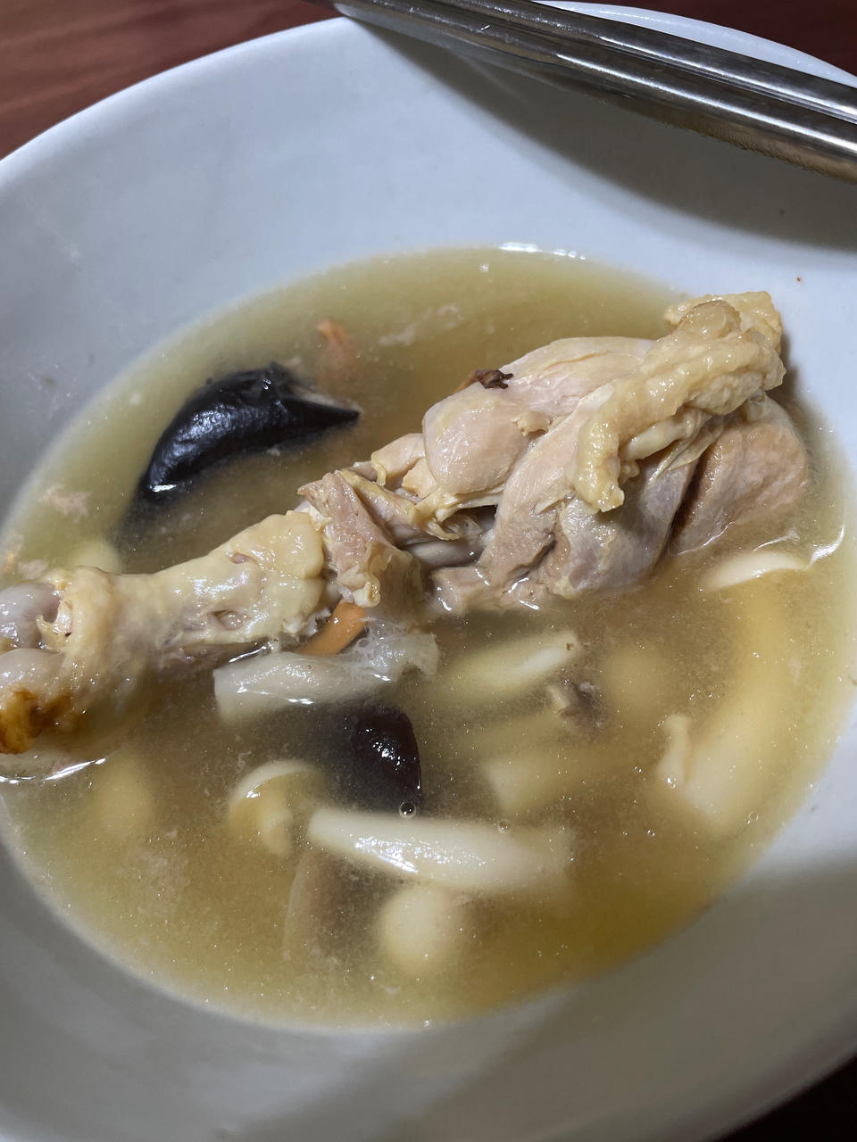 秋季润燥·清香蘑菇汤